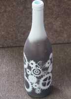 Designflasche Zahnrad